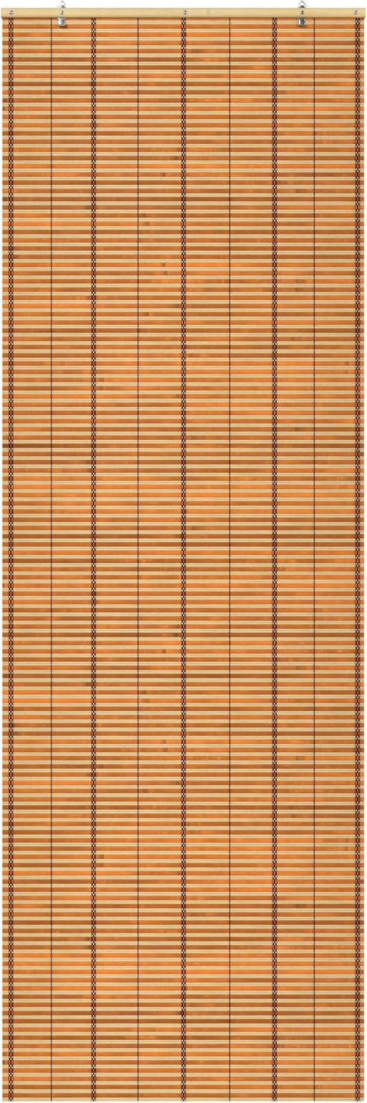 Red Lantern Burnt Bamboo Cordless Window Shade by RedLantern