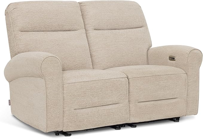 MCombo 64.6" Wall Hugger Power Loveseat Recliner Sofa by MCombo