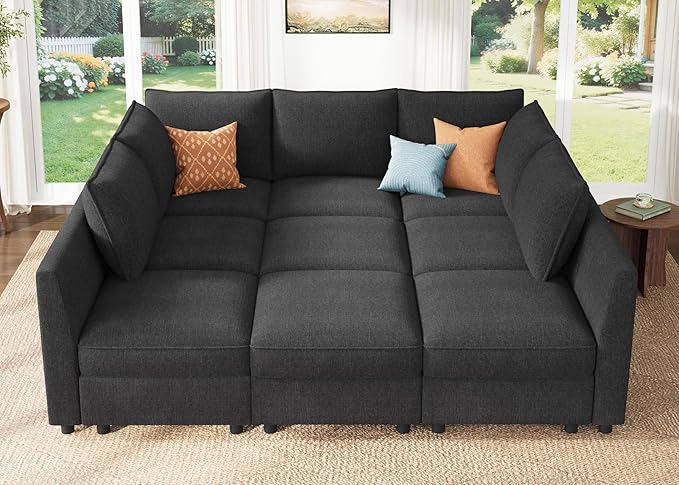 HONBAY Modular Sectional Sleeper Sofa - Image 3