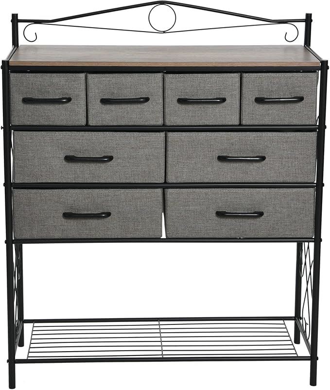 Household Essentials Ashwood Iron Sideboard - Image 4