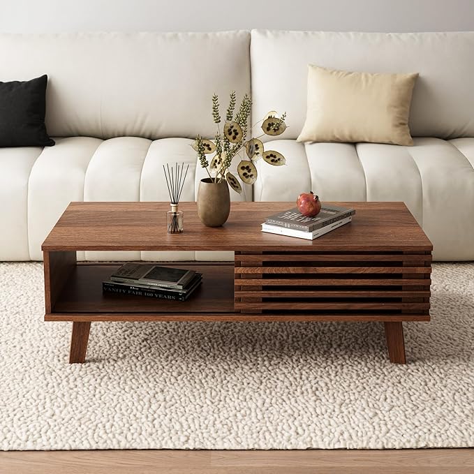 MAISONARIA Mid Century Coffee Table - Image 5