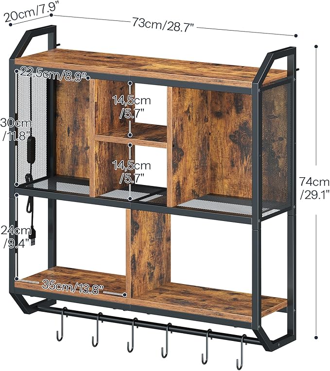 HOOBRO Gaming Floating Shelf - Image 3