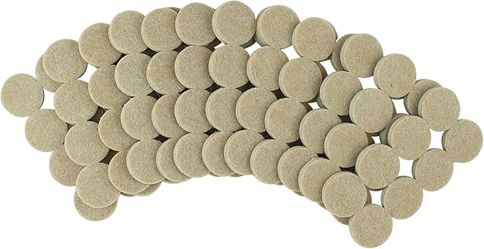 Smart Surface 8725 Heavy Duty Self Adhesive Furniture Felt Pads 1-Inch Round - Image 3