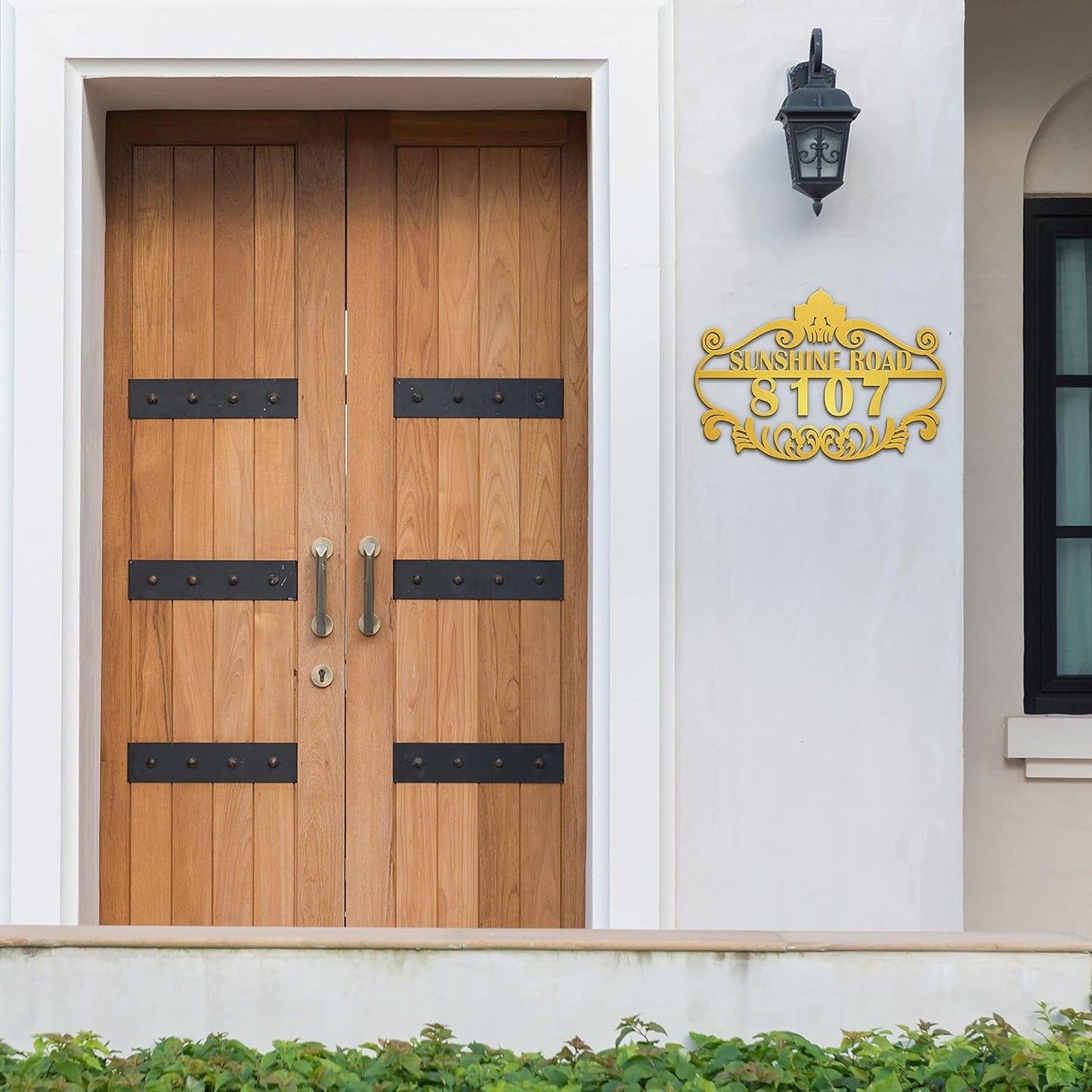 Personalized Vintage Styling Metal House Numbers for Outside - Custom Metal Address Sign - Address Numbers for House - Address Plaque - Housewarming Gift New Home