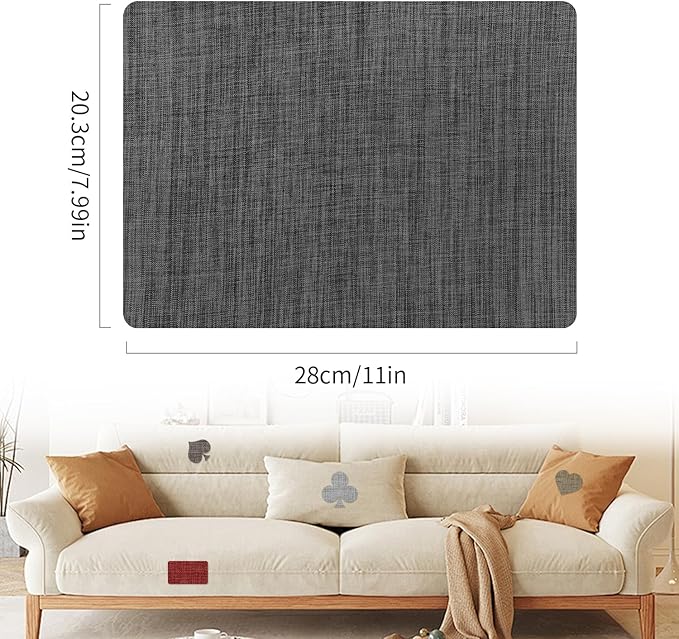 SYLVASS 8x11 Inch Fabric Repair Patches, Self-Adhesive Linen Patch - Image 2