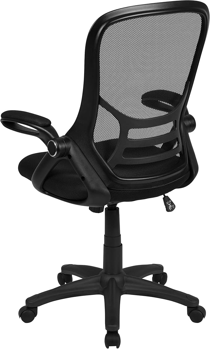 Flash Furniture Porter High Back Black Mesh Ergonomic Swivel Office Chair - Image 14