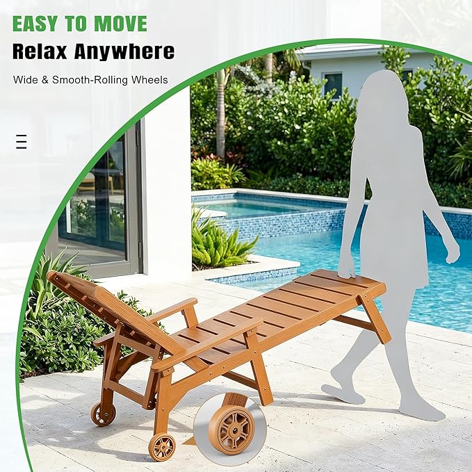 Outdoor Lounge Chair Set of 2 - Image 7