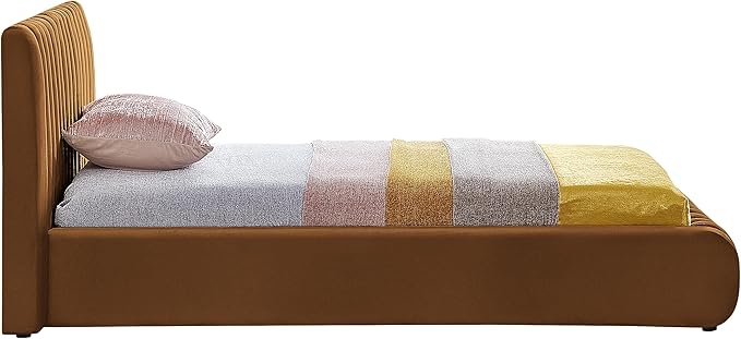 Meridian Furniture NicoSaddle-T Nico Collection Modern | Contemporary Velvet - Image 6