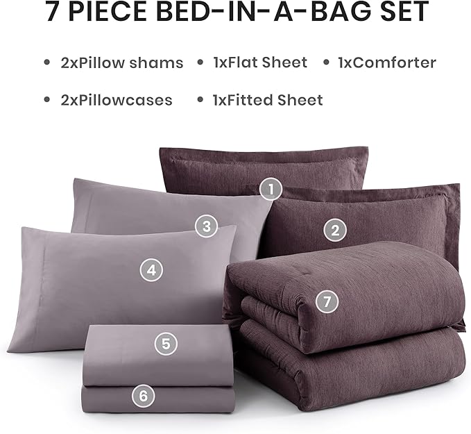 Monbix Queen Comforter Set - Image 7