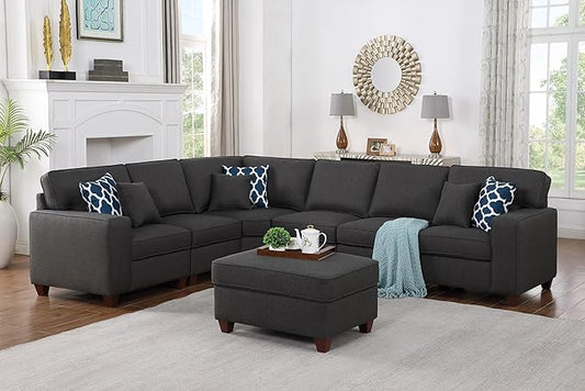 Ball & Cast 116" L-Shaped Sectional Couch by BallCast