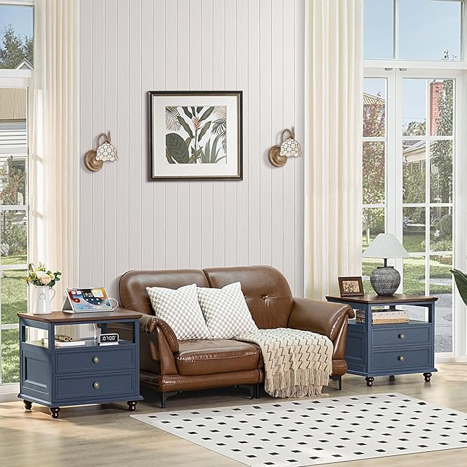 Joaxswe Farmhouse Nightstand - Image 5