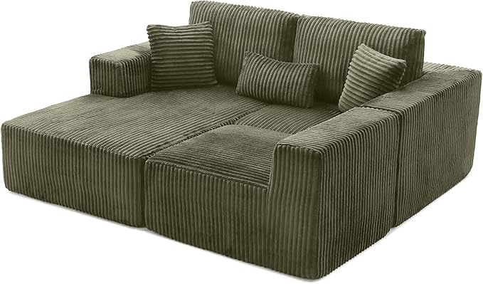 L Shaped Modular Boneless Sectional Couches - Image 5
