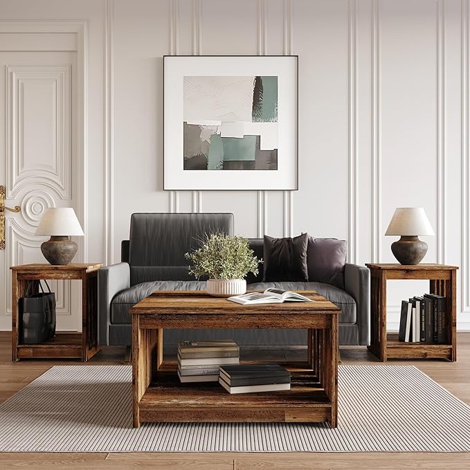HOME DESIGN Nashua 3 Piece Coffee Table Set by WelcomeTo
