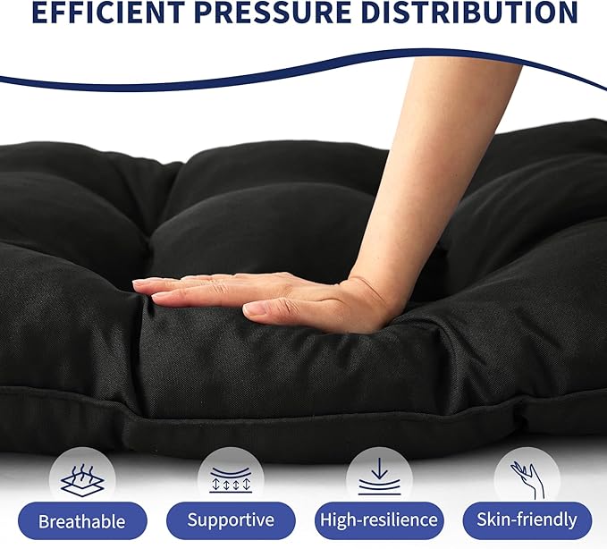 IPYNBAP Outdoor Bench Cushion, Waterproof Bench Cushion - Image 6