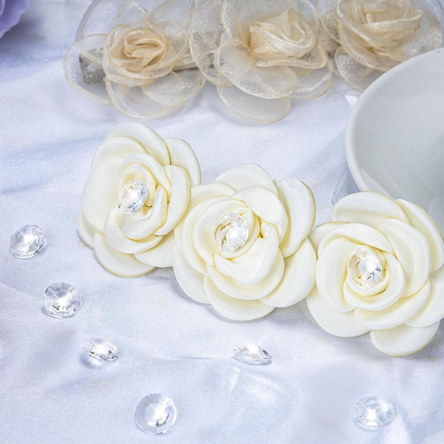 2000 pcs/Pack Wedding Table Scatter Confetti Crystals Acrylic Diamonds 8 mm Rhinestones for Wedding, Bridal Shower, Vase Beads Decorations (8mm, Transparent)