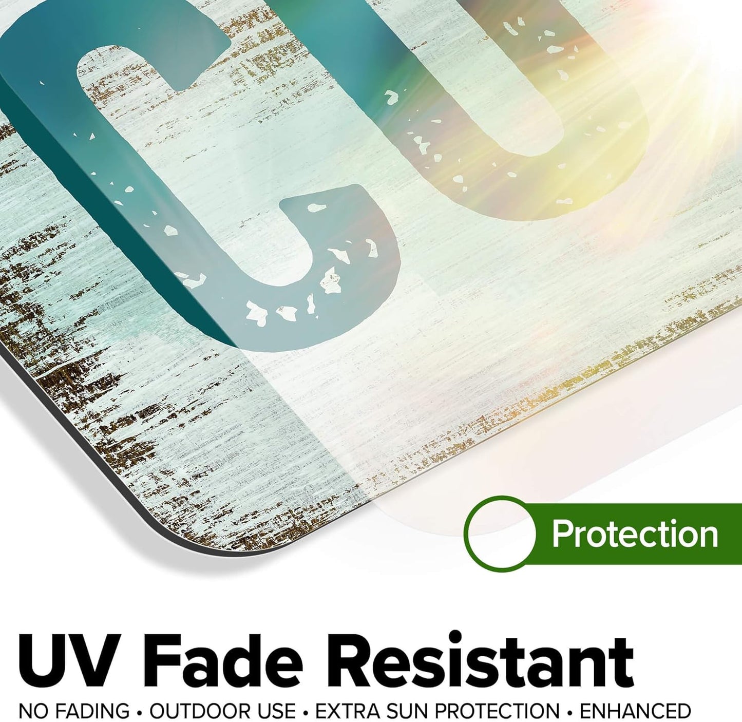 Custom Sign, Custom Street Sign, 11 Font Colors, 13 Font Styles, 4 Hole Options, 22 Sizes, 8x32 Inches, Rust Free DiBound, Fade Resistant, Made in USA by My Sign Center (Shabby Chic)