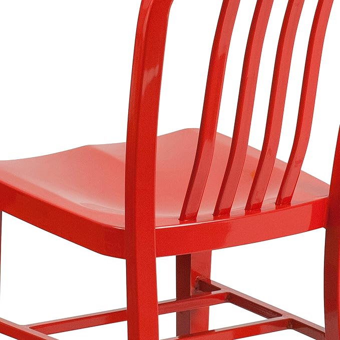 Flash Furniture Gael Indoor/Outdoor Modern Metal Dining Chairs, - Image 11