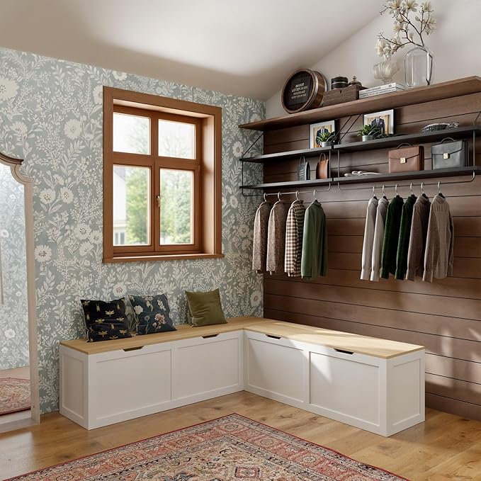 L Shaped Breakfast Nook Bench - Image 3