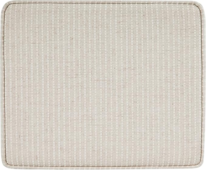 HomePop Home Decor | Upholstered Modern Rectangular Storage Ottoman | Hinged - Image 8
