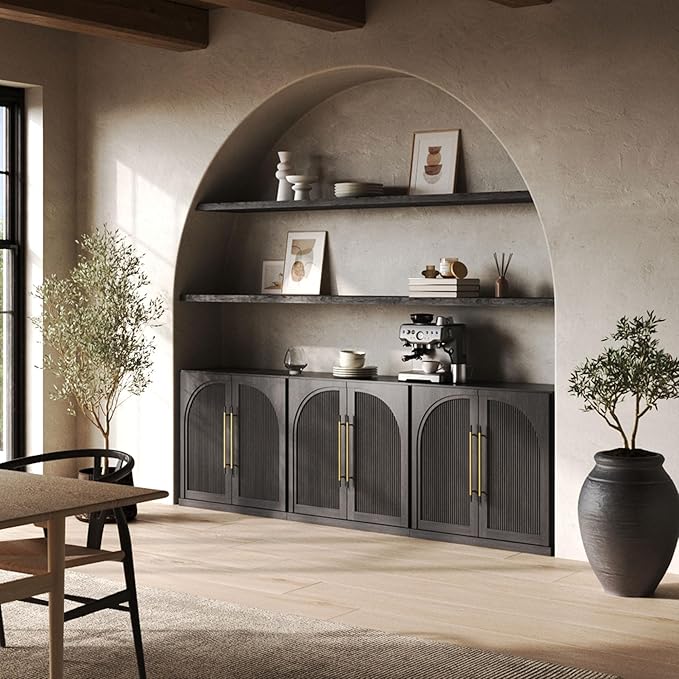 BELLEZE Set of 3 Modular Sideboard - Image 8