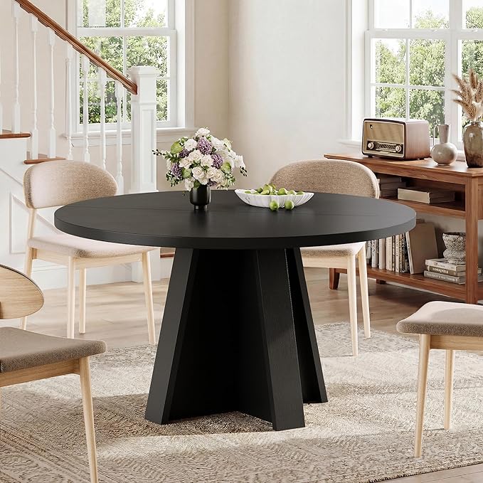 iPormis 47 Inches Round Dining Table - Image 8