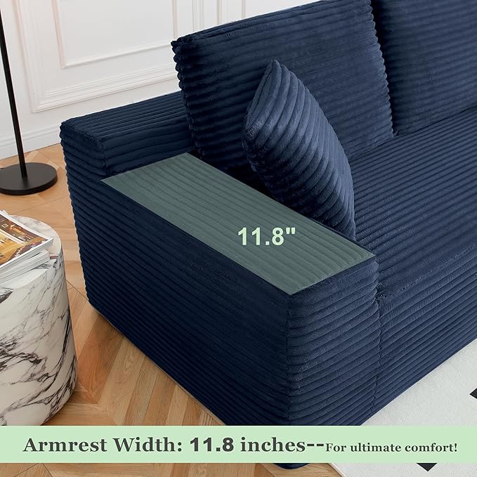 125" Oversized Sectional Couches - Image 4
