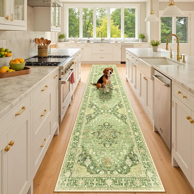 RELEANY Area Rugs 2'x10' Runner Rug Non Slip Washable by RELEANY