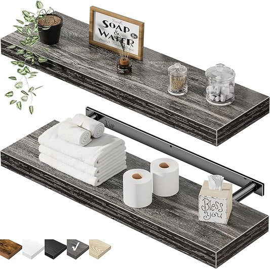 QEEIG Floating Shelves for Wall 23.6" Long by QEEIG
