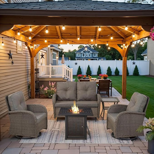 Belord 5 Pieces Patio Furniture Set by Belord
