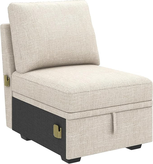 HONBAY Single Seat for Modular Sectional Sleeper Sofa by HONBAY