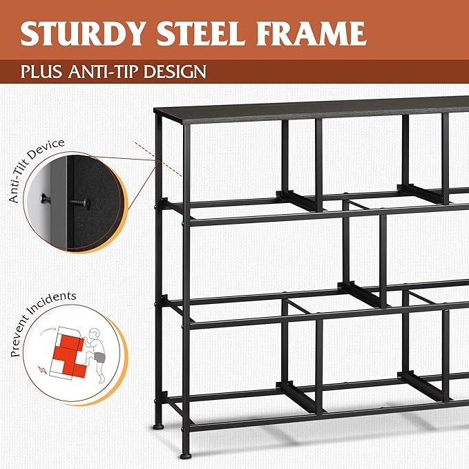 WLIVE 8 Drawer Dresser for Bedroom, Fabric Black Dresser - Image 9