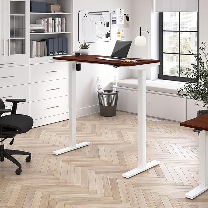 Bush Business Furniture 48-inch Electric Height Adjustable Standing Desk - Image 2