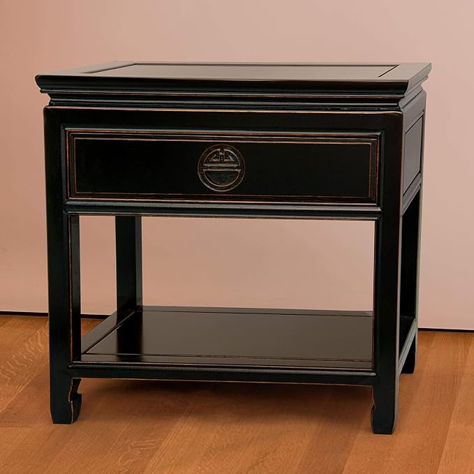 Red Lantern Elegant End Table - Image 2