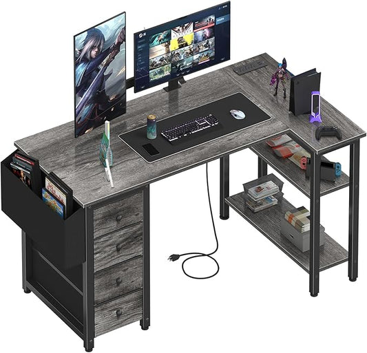 Lufeiya L Shaped Computer Desk by LUFEIYA