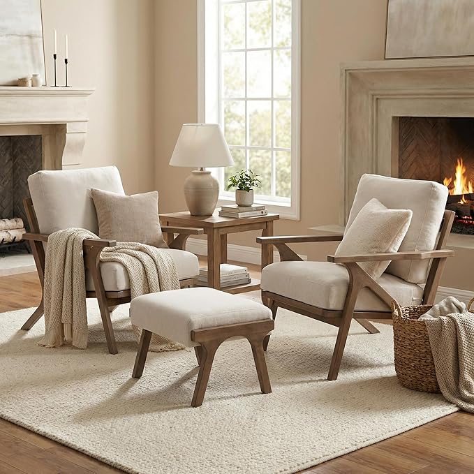 HNY Mid Century Modern Accent Chair - Image 7
