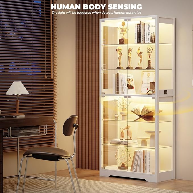 BROTTAR 6-Tier 71" Display Cabinet - Image 7