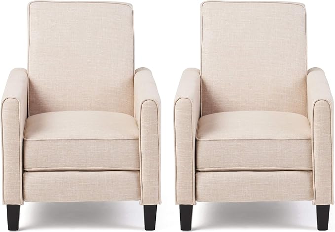 Christopher Knight Home Emmie Fabric Recliner, Dark Brown by ChristopherKnightHome