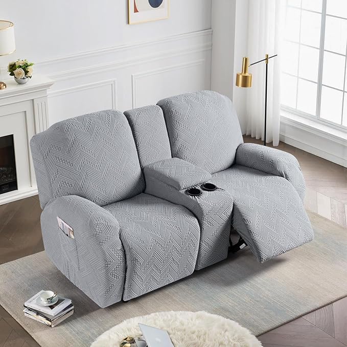 Ruaozz Loveseat Recliner Covers - Image 7