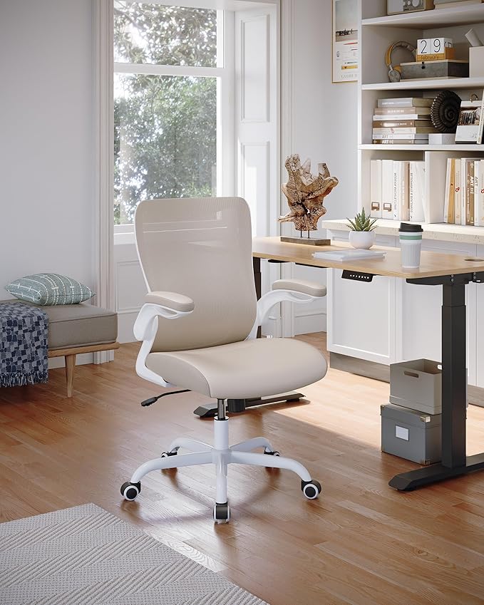 MUXX.STIL Office Chair, PU Leather Ergonomic Desk Chair - Image 6