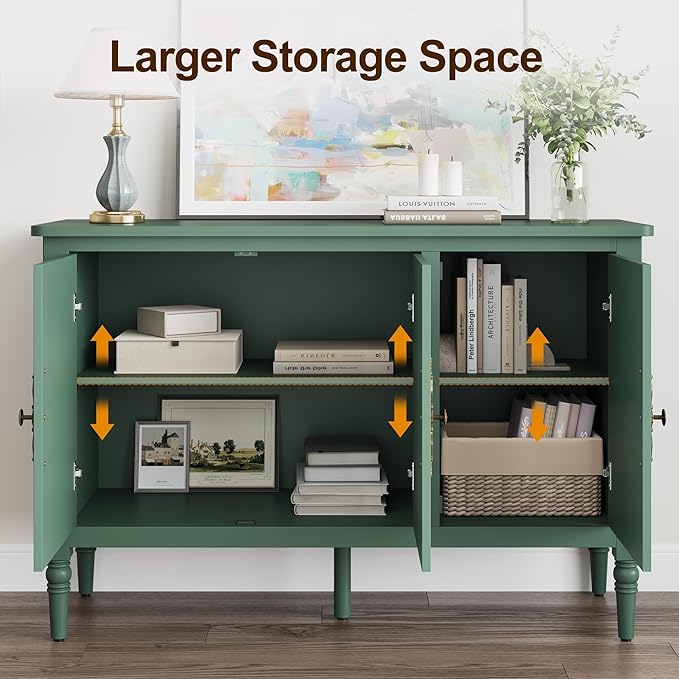 FansaFurn 3-Door Storage Cabinet - Image 3