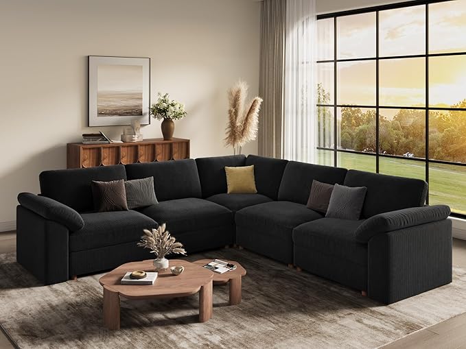 EASE MOOSE Oversized Modular Sectional Sofa, Extra Large L Shape Sectional - Image 5