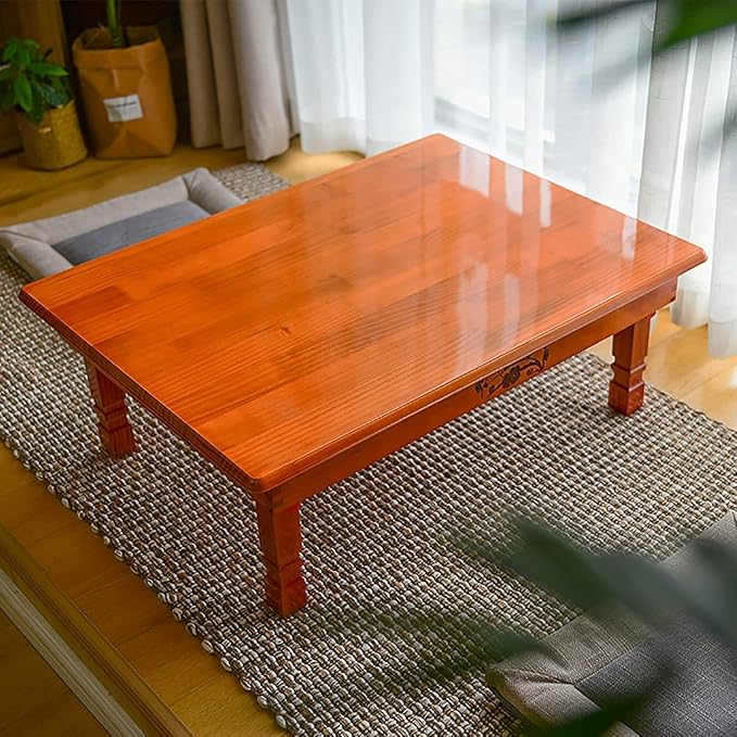 Computer Desk, Vanity Desk, Bedside Tables, Korean Solid Folding Low Table by Unknown