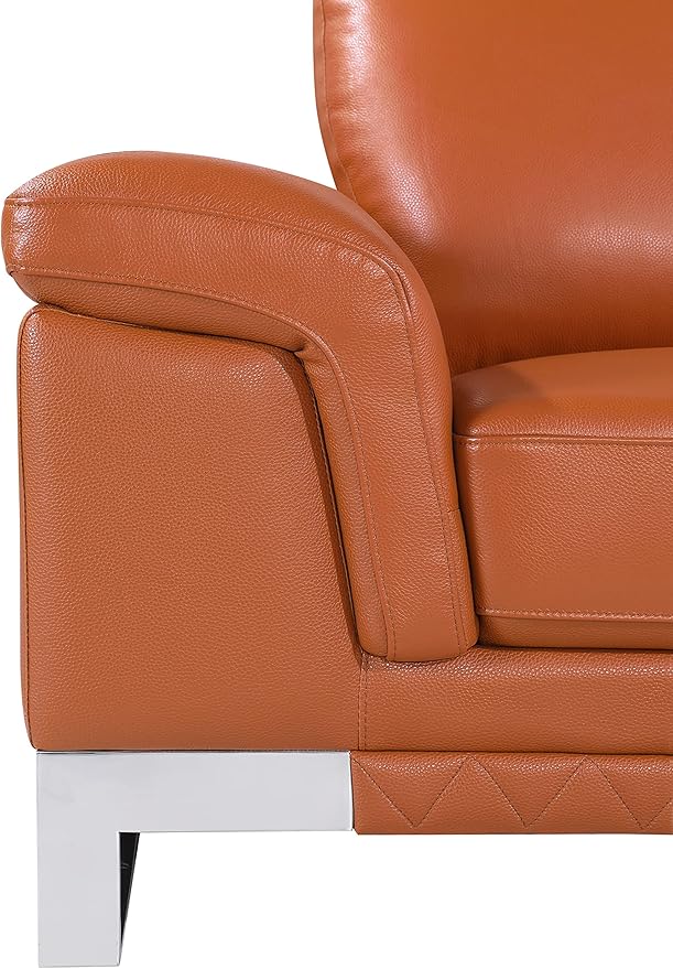 Blackjack Furniture Weston Collection Genuine Italian Leather Living Room - Image 8