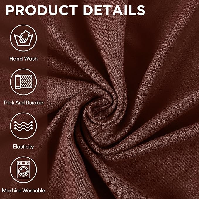Peryiter 3 Pcs Couch and Loveseat Covers Set Sofa Cover - Image 4