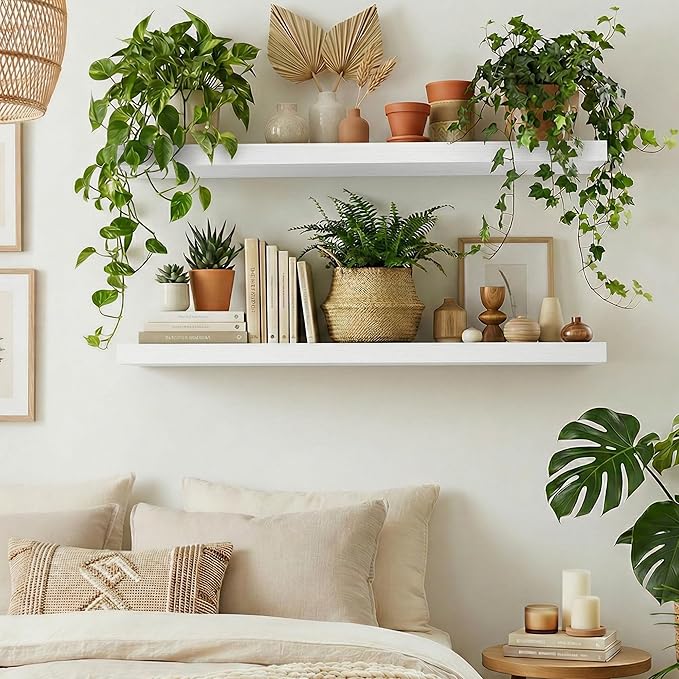 Dreamland White Floating Shelves - Image 6