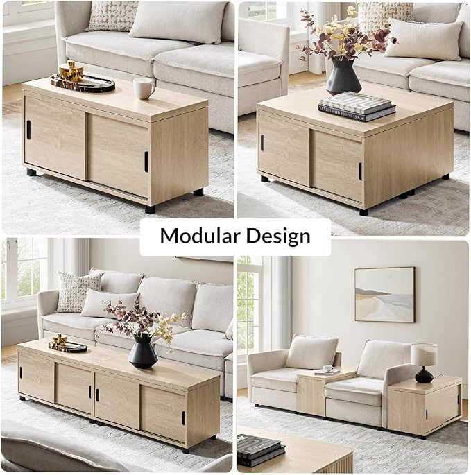 HULALA HOME Sofa Side Table - Image 3