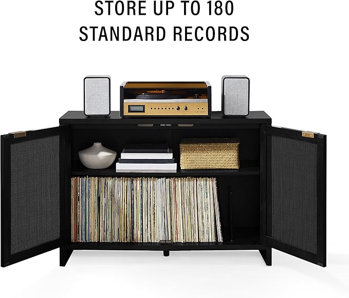 Crosley Furniture Kenji Media Console, Record Player Stand - Image 6