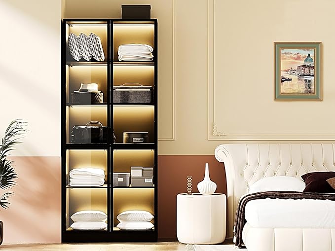 Wildhome Wooden Display Storage Cabinet - Image 8