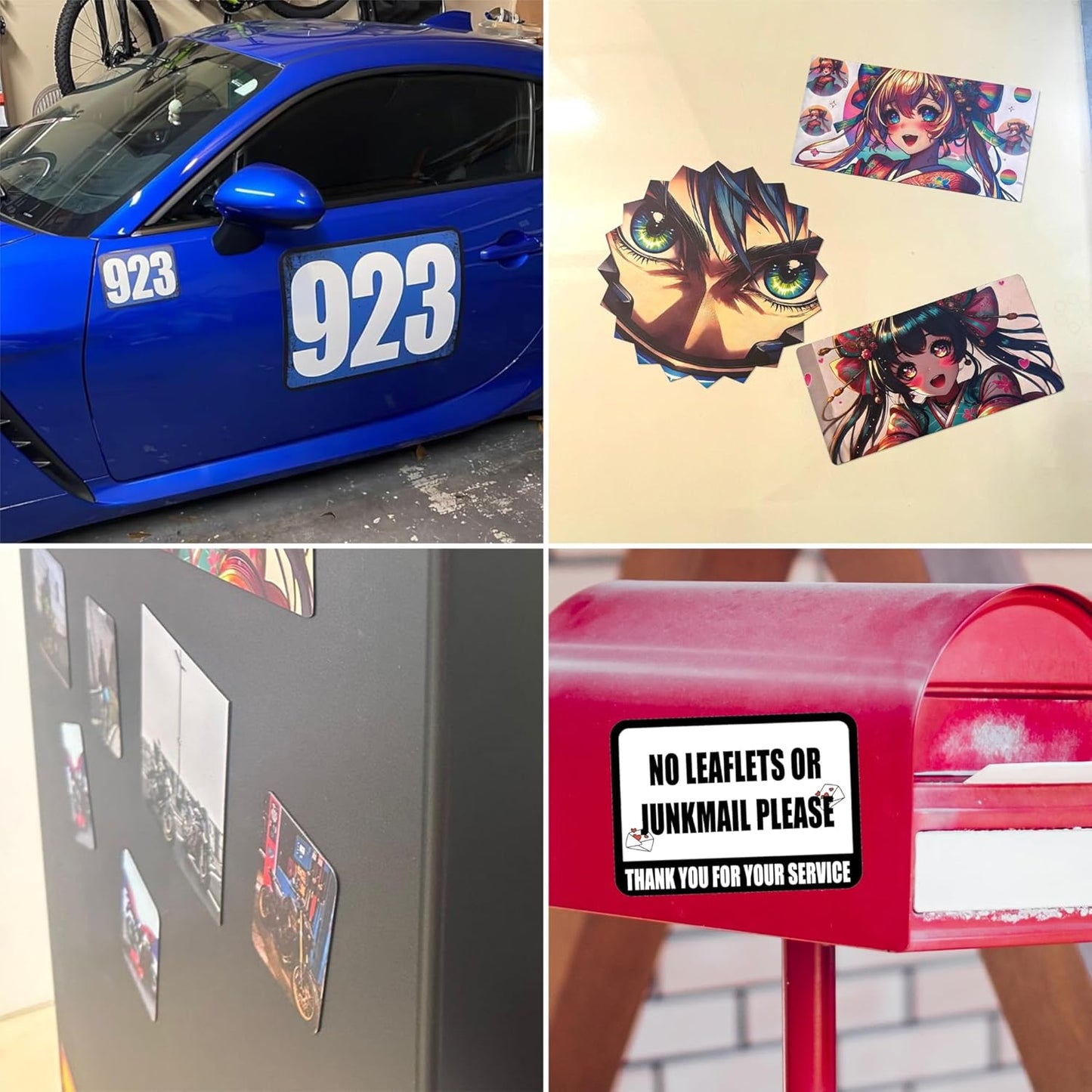 KETABAO – 4" Custom Pentagon Photo Magnets - Upload Your Photo for Personalized Magnets - Choose Your Shape - Add Your Text Fridge, Locker, and Car & More