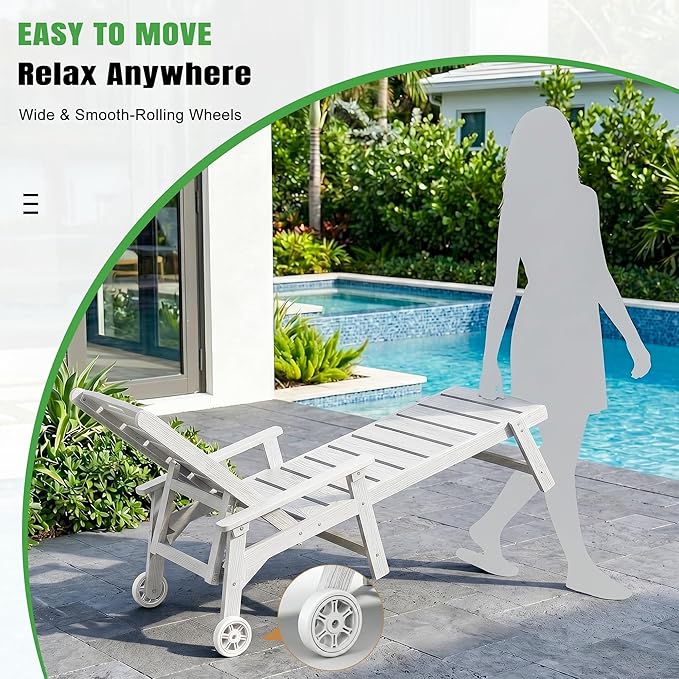 Outdoor Lounge Chair Set of 4 - Image 5